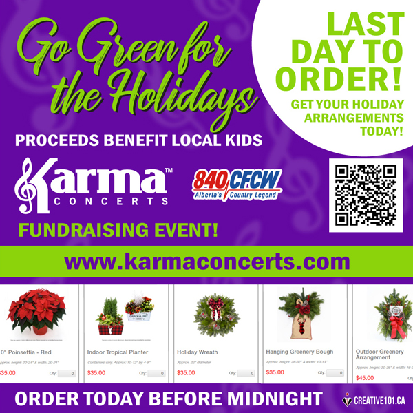 Karma Concerts Holiday Fundraiser