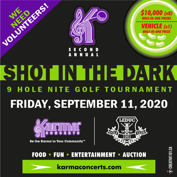 Shot in the Dark 2020 Nite Golf Tournament