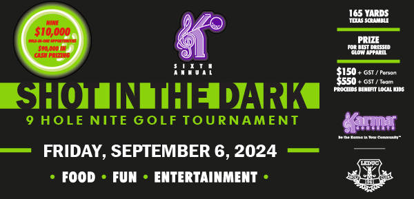 Karma Concerts Shot in the Dark Nite 9 Hole Golf Tournament on September 6, 2024