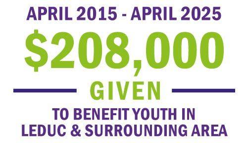 Leduc children benefited from Karma Leduc children benefited from Karma